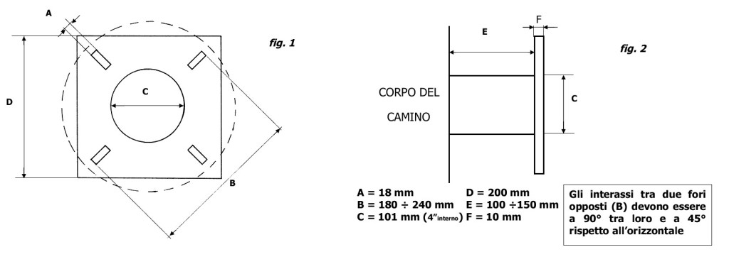 Flangia camino